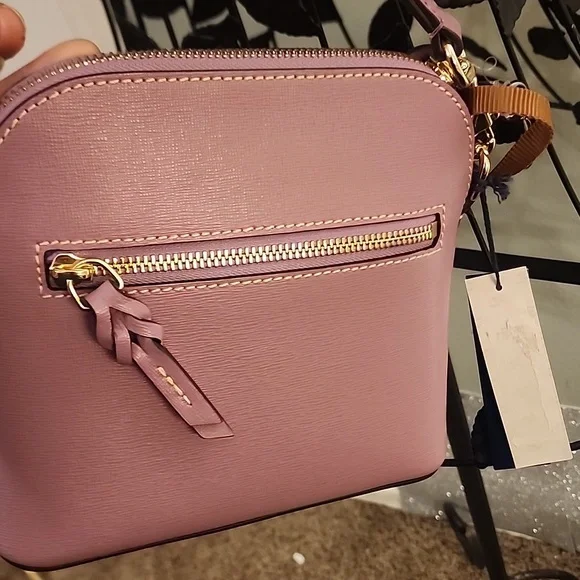 Dooney & BourkeDooney & BourkeDomed Saffiano Leather Crossbody Bag - Picture 4 of 6